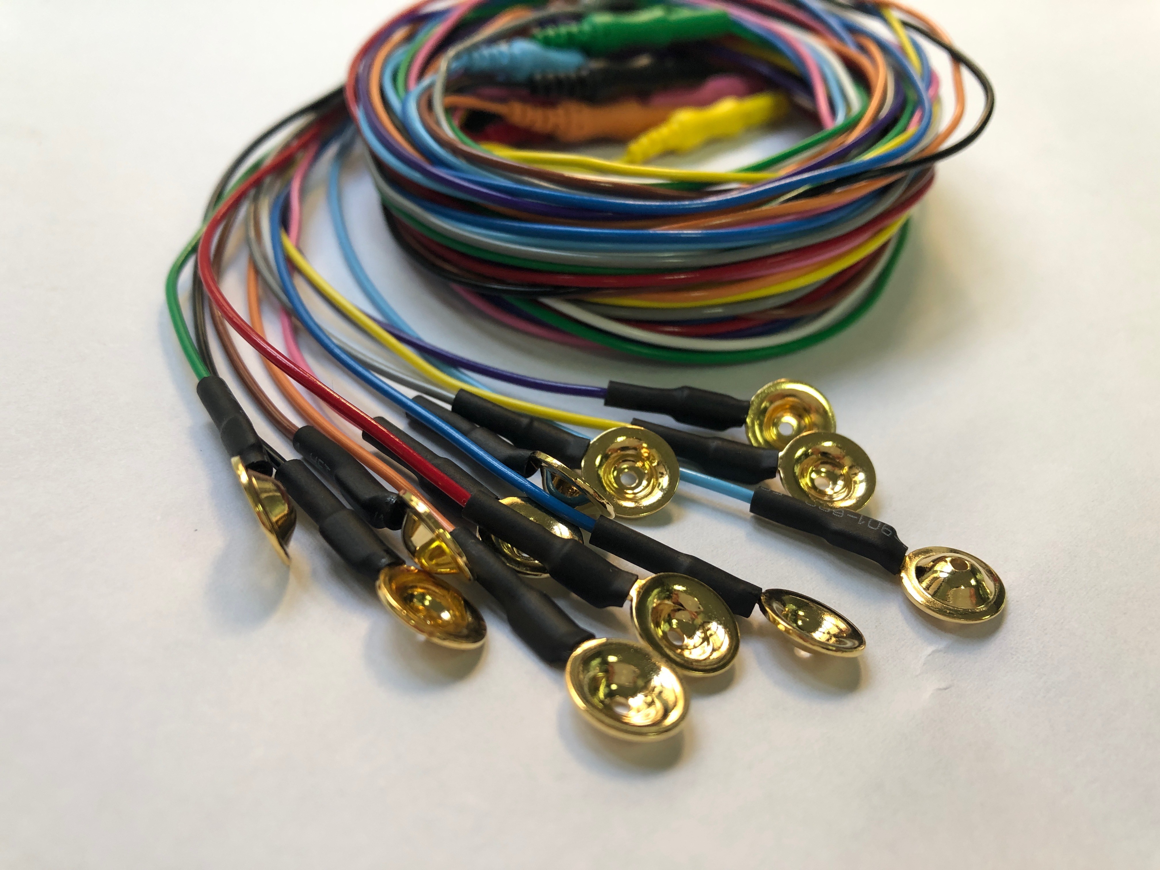 Disposable EEG cup Electrode REPD1.5PC Plated AgCl with 10 colors