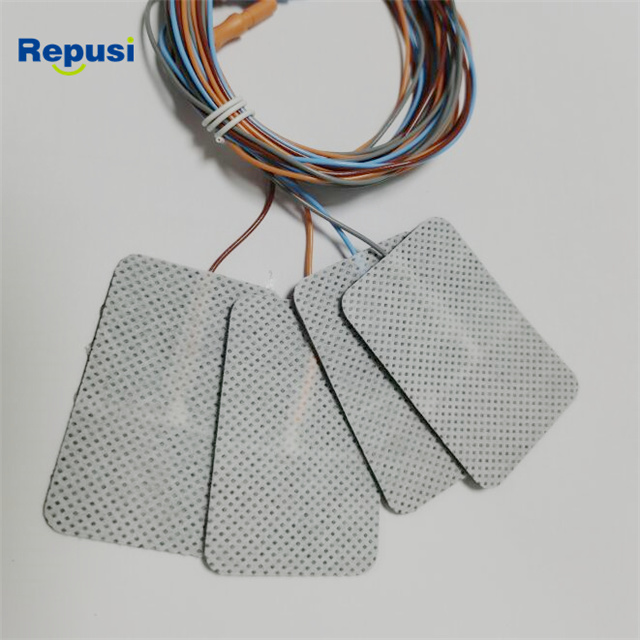 EMG Ground Adhesive Electrode 60x40mm With 1.5m Lead Wire