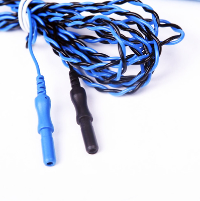 Repusi IONM Disposable Double Hook Stimulation Probe 180° With Blue Handle