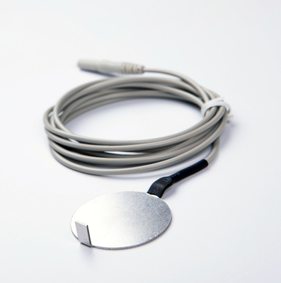 Reusable EMG Ground Electrode 32mm Plate Diameter With Tip