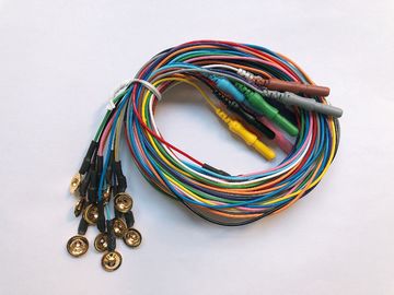 REPUSI Reusable EEG Cup Electrode Gold plated with 12 clors