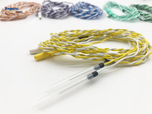 Colored Twist Wire Disposable EMG Sterile Subdermal Needle Electrodes