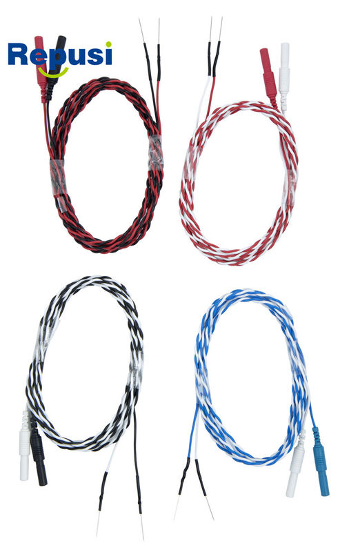 Disposable Twisted Subdermal Needles In Intraoperative Neuromonitoring Area 7mm Length 1.5M Lead