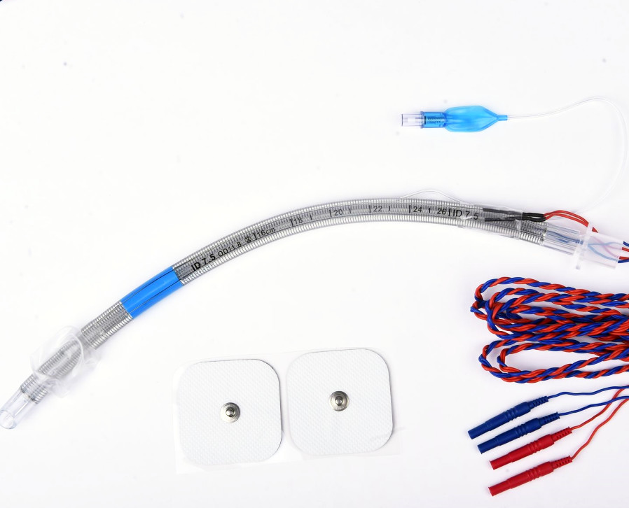 Disposable EMG Laryngeal Electrode With Tube For Intraoperative Monitoring