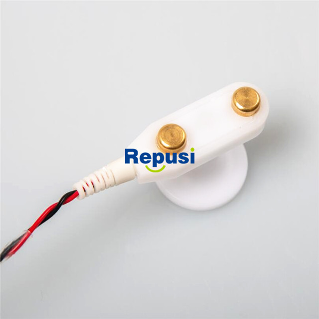 Reusable Biopolar EMG Stimulant Electrode Flat Iron Type